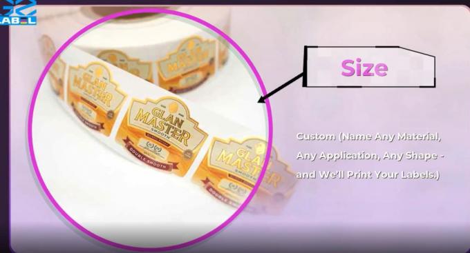 برچسب های مخصوص چسبنده برچسب های مخصوص شراب برچسب های شفاف برچسب کاغذ برچسب های شخصی 5