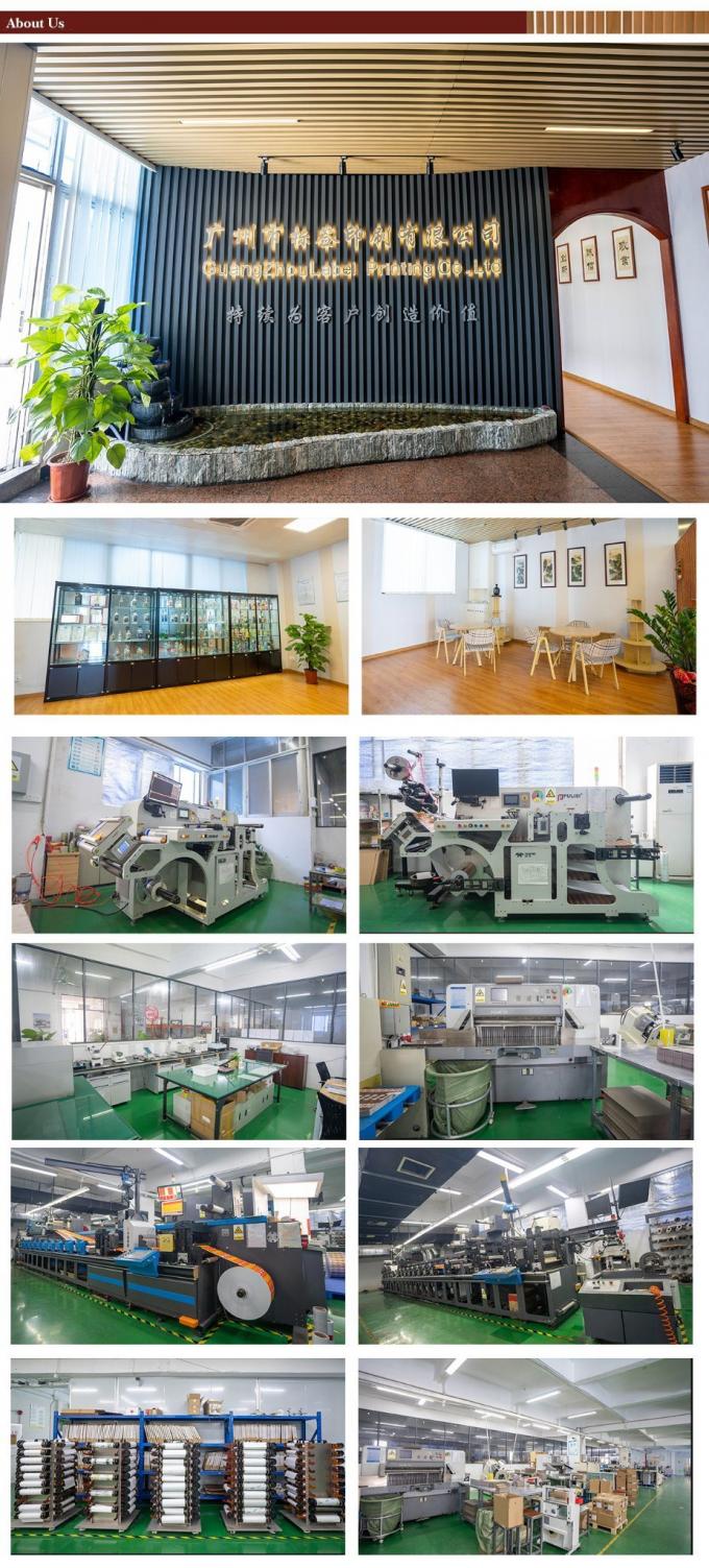 برچسب چسب مرطوب شخصی برای برندسازی و بازاریابی سفارشی 5