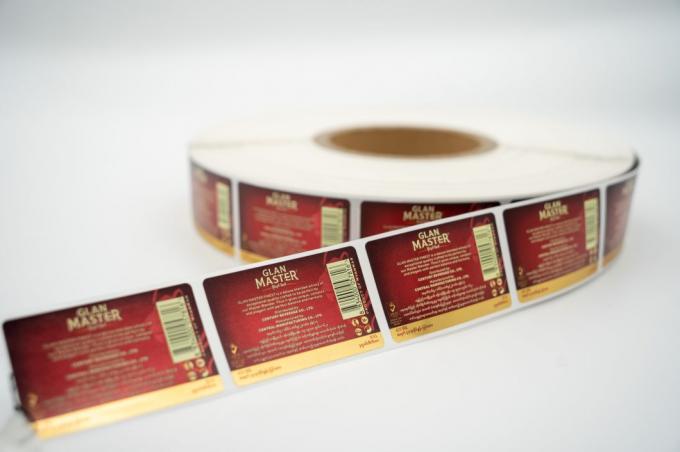 چاپ برچسب سفارشی برچسب های ضد آب ارزان برچسب های ضد آب کاغذ برچسب های شفاف 1