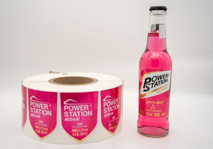 1برچسب های برچسب گذاری سفارشی.5 اینچ شفاف پلی آسان پاک کردن برچسب های ضد آب 6