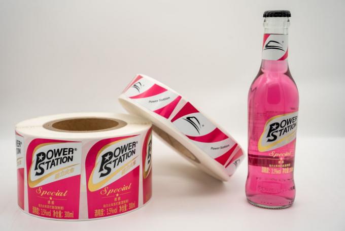 برچسب بطری آبجو بسته بندی توسط رول یا ورق زمان تحویل عادی در 5-7 روز ما یک حرفه ای بیشتر از شرکت تجاری 5