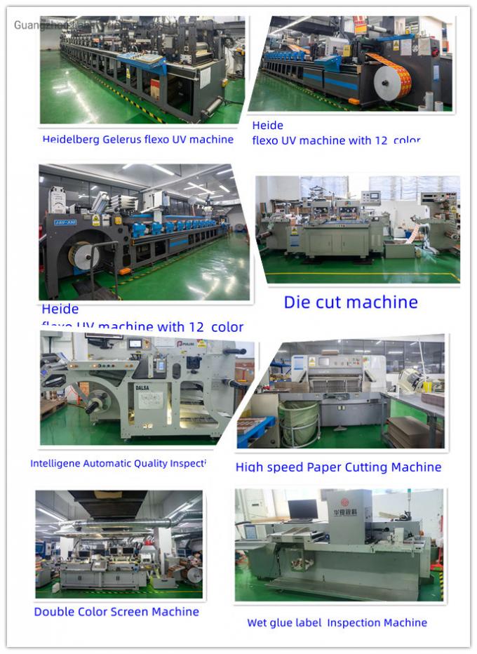 برچسب خود چسبنده بطری شراب برچسب ضد آب PVC وینیل برش محکم 2