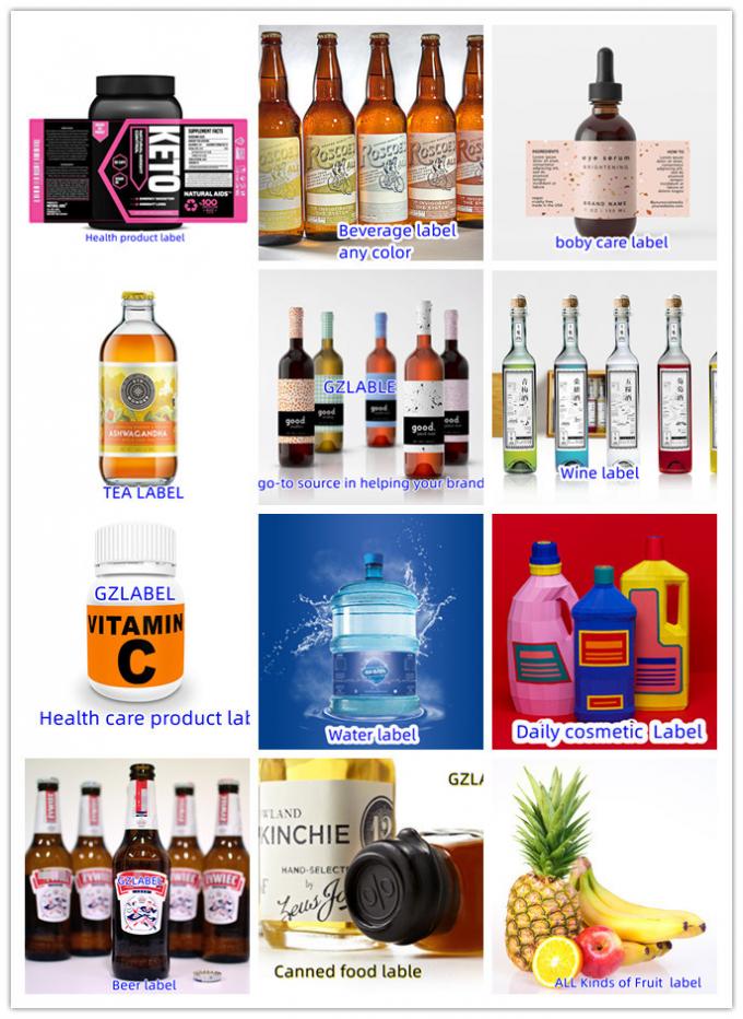 خود چسبنده برچسب های وینیلی ضد آب لباس برچسب های چسبنده 1