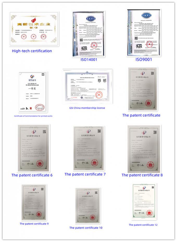 خود چسبنده برچسب های وینیلی ضد آب لباس برچسب های چسبنده 4