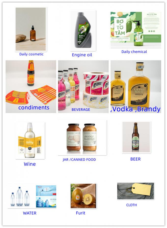 ویژگی های ضد آب دوامدار ضد اشک ضد روغن مقاوم در برابر گرما برچسب آستین کوچک 3