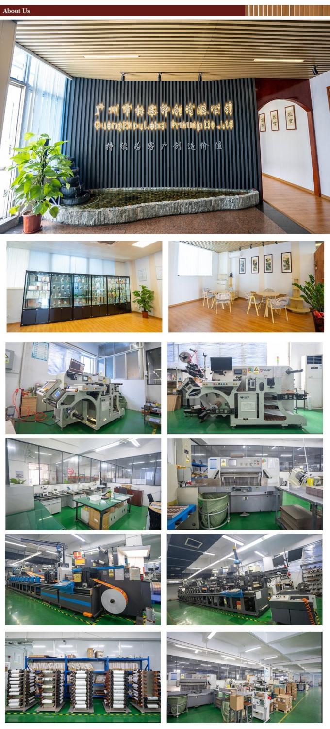 برچسب خود چسبنده سفارشی برای بسته بندی بطری شراب و آبجو 5