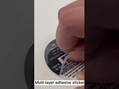 ضدعفونی کننده دست های کوچک کننده برچسب های آستین ضد آب دوستانه محیط زیست برچسب های شکننده سفارشی