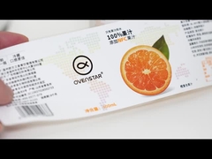 برچسب بطری شراب برچسب چسب مرطوب برای بسته بندی ضد آب با رول گرد شخصی