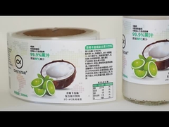 برچسب های برچسب دار گرد بسته بندی سفارشی با ظرفیت تولیدی عالی برای برچسب بطری نوشیدنی