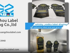 برچسب شراب وودکا