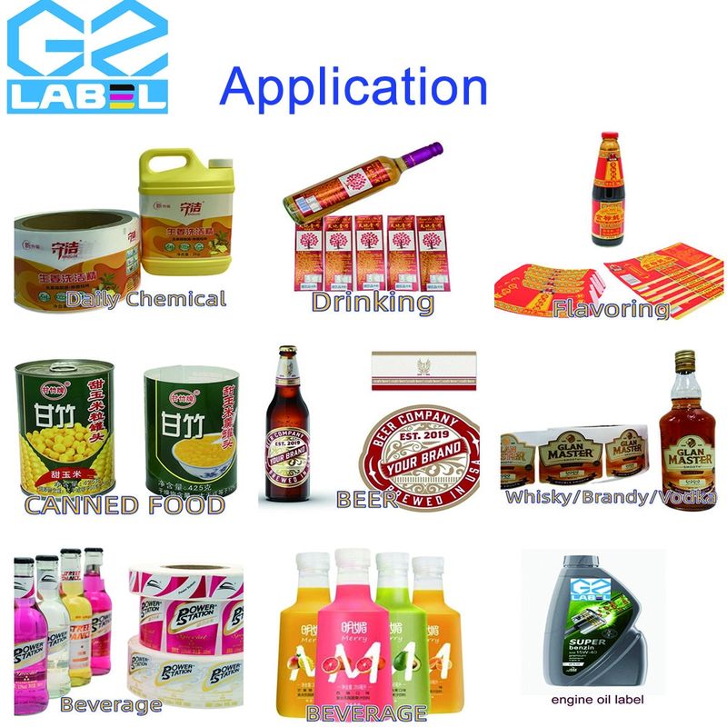 برچسب سفارشی برای بسته بندی نوشیدنی راه حل حرفه ای با مواد و طرح های سفارشی برای خریدار B2B
