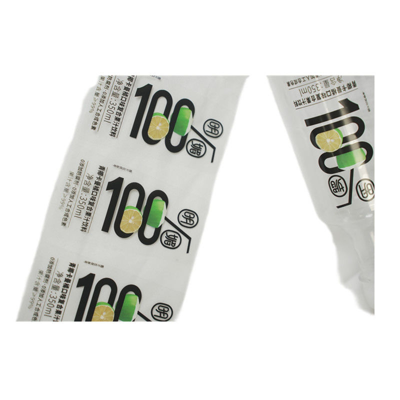 برچسب های شفاف و غیر شفاف بطری نوشیدنی برای نیازهای مختلف نام تجاری