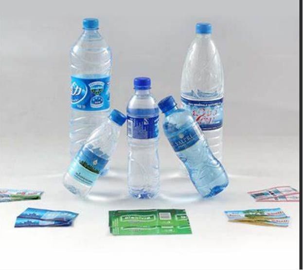 برچسب های آستین ضد آب برای برچسب های طعم در رنگ سفید BOPP/PE/PP/PVC/PET